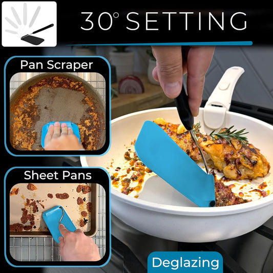Adjustable-Angle Spatula