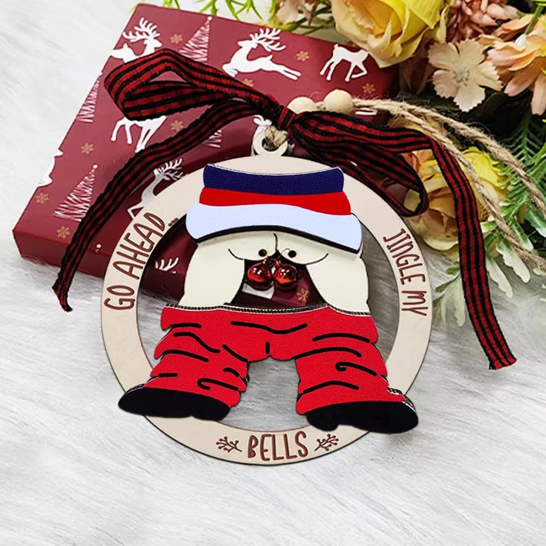 🎅 Santa Claus Car Ornament