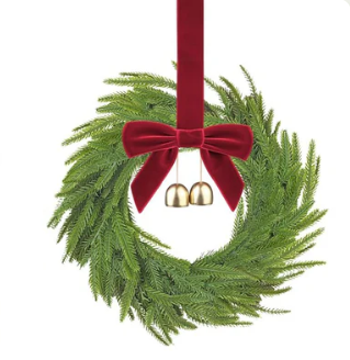 🎄 Versatile mini Christmas wreaths – The perfect festive decoration for any corner!