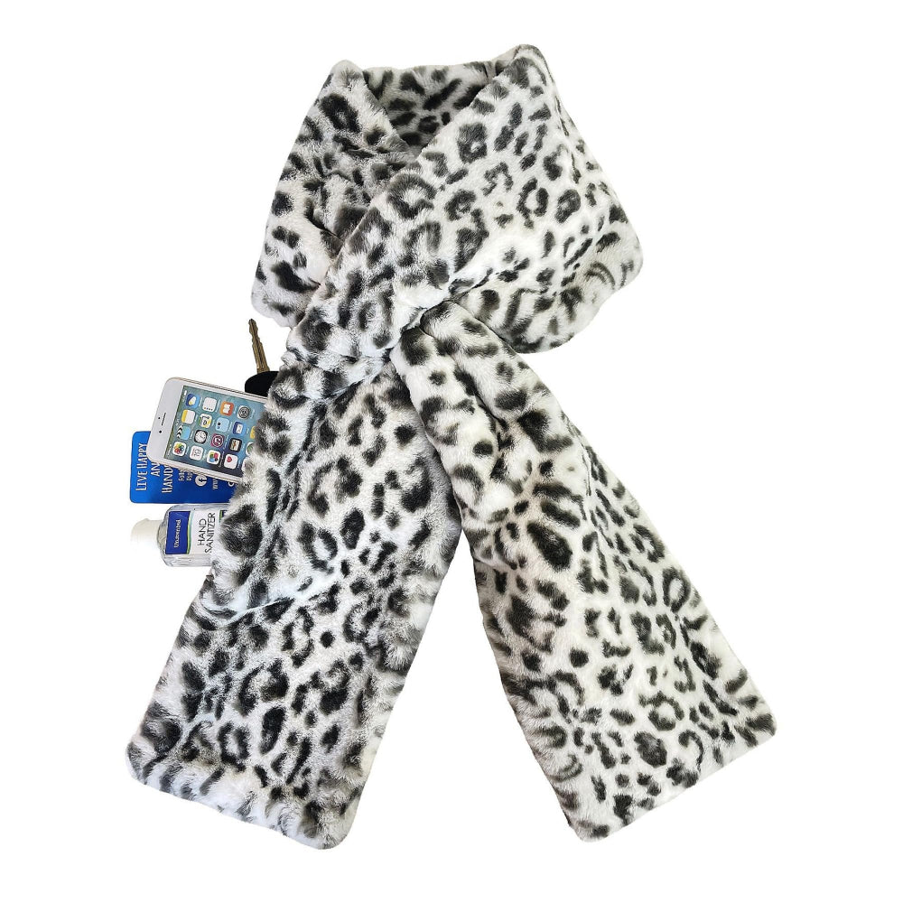Black Friday Big Promotion Save 49%🔥Faux Fur Scarf With Hidden Zipper Pocket