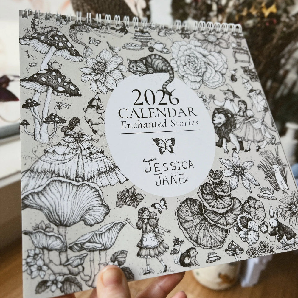 2026 Wall Calendar - Enchanted Stories: A Year of Whimsical Tales & Timeless Art 🖋️📖✨