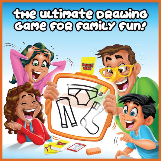 🖌️🎨Pencil Nose Family Drawing Game | Ages 8 to Adult - Spark Creativity. Connect & Play