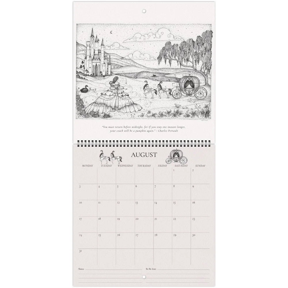 2026 Wall Calendar - Enchanted Stories: A Year of Whimsical Tales & Timeless Art 🖋️📖✨