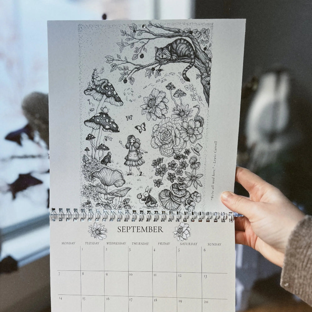 2026 Wall Calendar - Enchanted Stories: A Year of Whimsical Tales & Timeless Art 🖋️📖✨