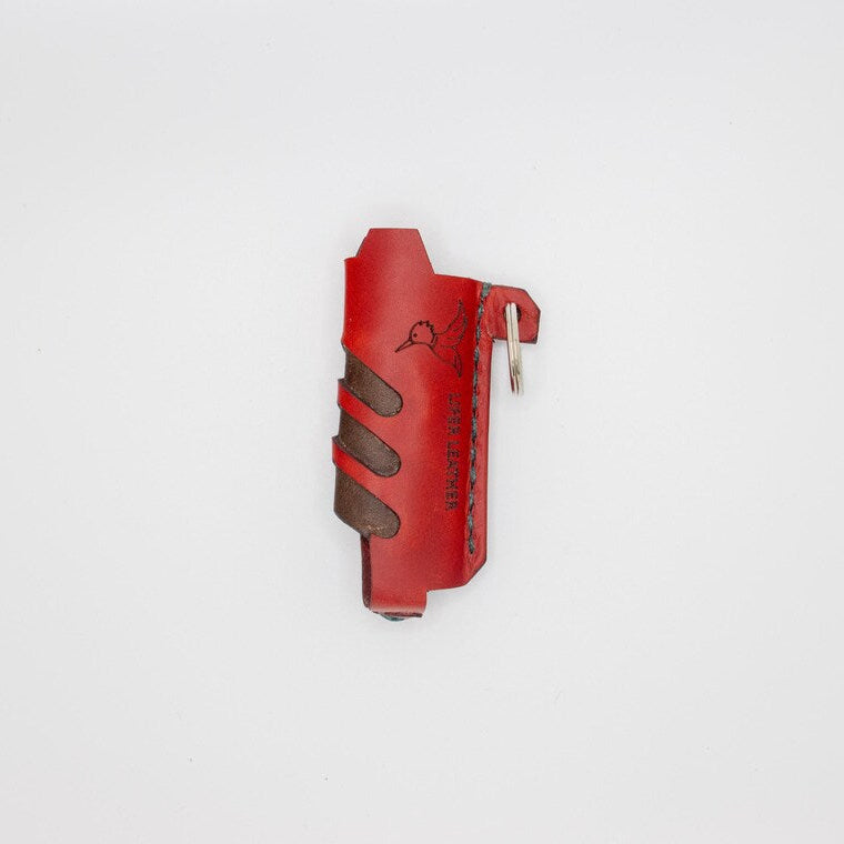 Leather Lighter Cover | Hand-Stitched & Veg-Tanned 🌲🗺️✨