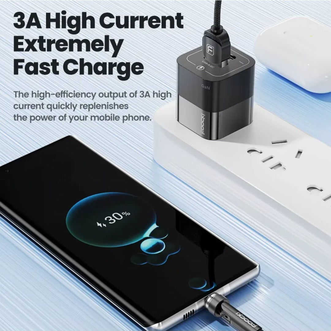 ⚡ 540° Rotating Magnetic Charging Cable 🧲