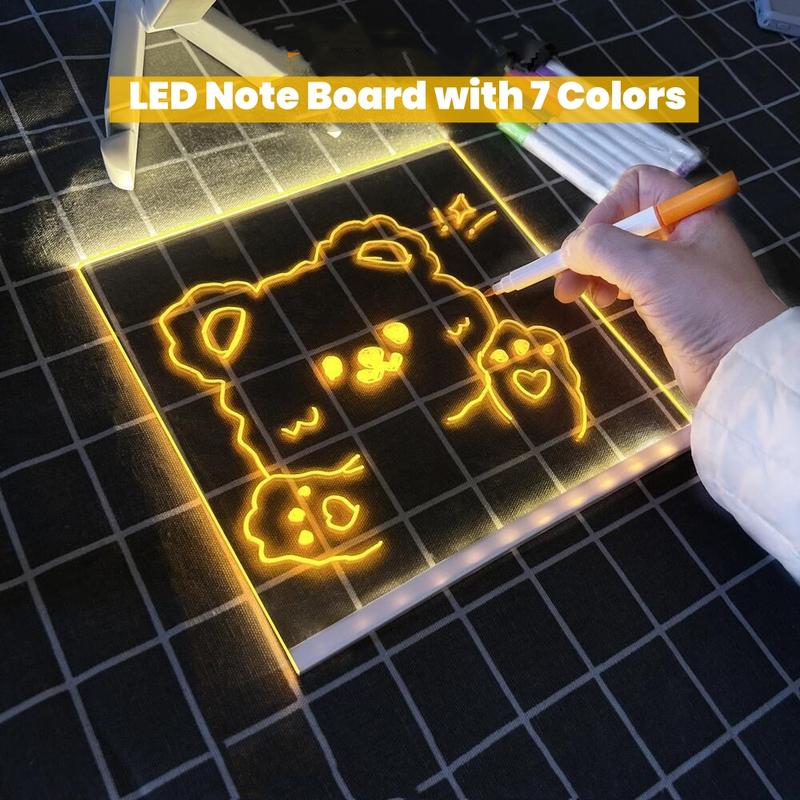 🔥LAST DAY SALE - 49% OFF🎁Acrylic LED Message Board - For Vibrant, Endless Expression!