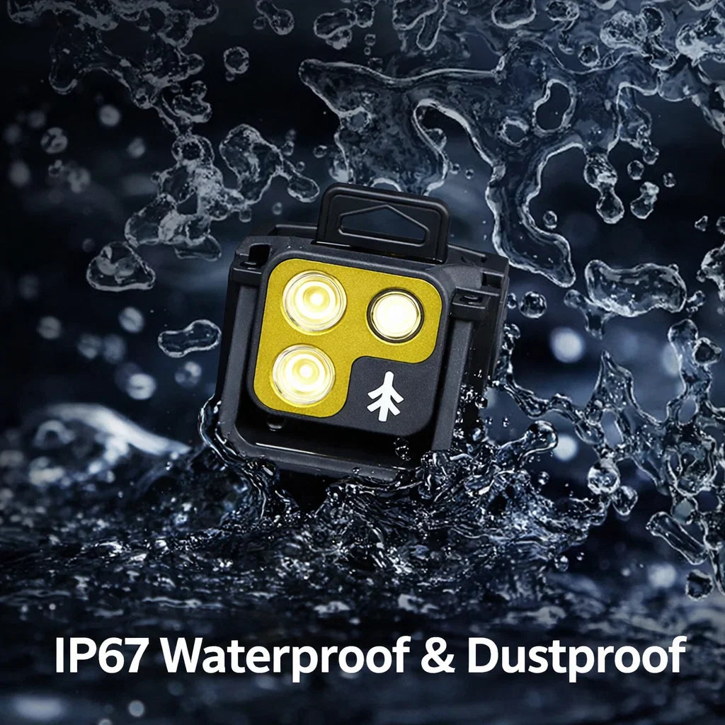 Swiss Tech ERLANG Ultra-Light Rechargeable Headlamp