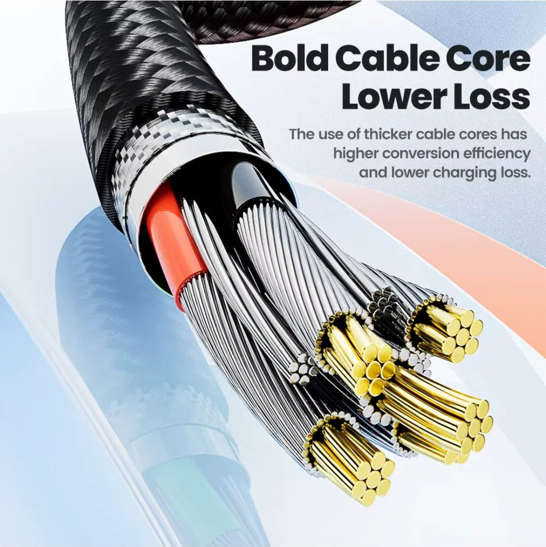 ⚡ 540° Rotating Magnetic Charging Cable 🧲