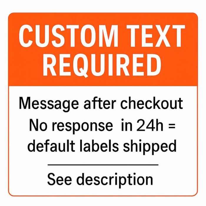 🛠️ Custom Premium Magnetic Toolbox Labels for Tool Organization - 12 Pack of High Quality 3D Printed Personalized Magnets