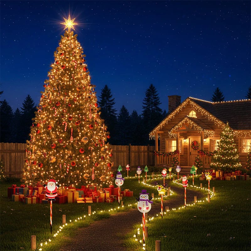 🔥Last Day 49% OFF🎄6-pack of moving Christmas lights