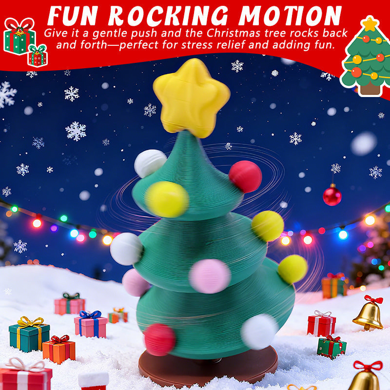 🎄 3D-printed swinging Christmas tree toy 🎁
