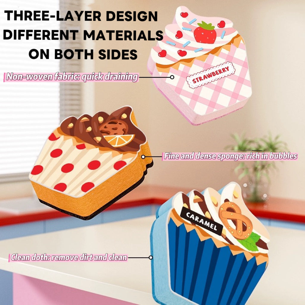 🔥 12-Pack! All-Purpose Kitchen Cleaning Sponges 🧽🌟