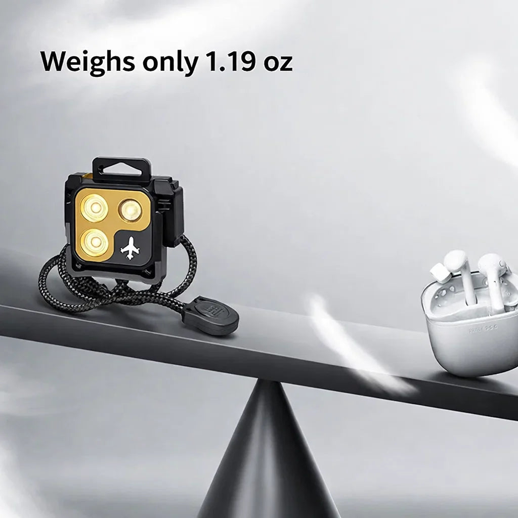 Swiss Tech ERLANG Ultra-Light Rechargeable Headlamp