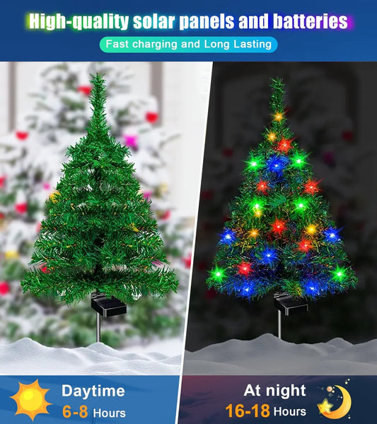 Solar Christmas Tree Lights