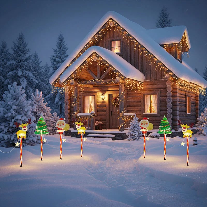 🔥Last Day 49% OFF🎄6-pack of moving Christmas lights